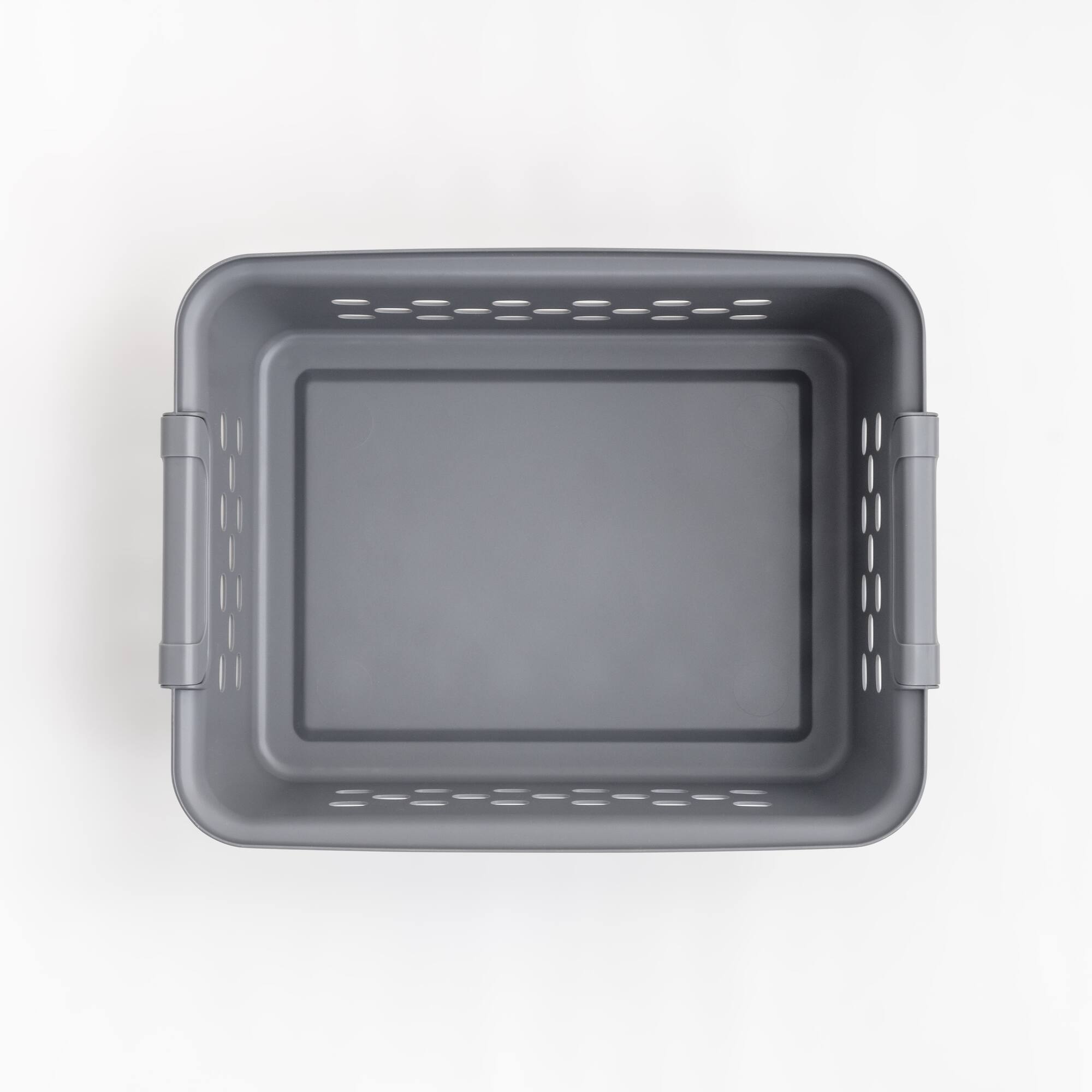 IRIS Gray Small Organizer Storage Basket, 10ct.